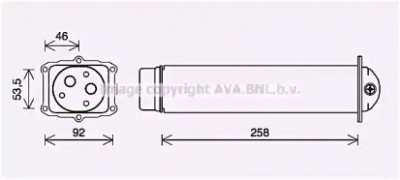 AVA QUALITY COOLING ai4416 -  Интеркулер